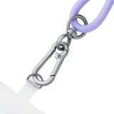 Intenso Handykette und Lade-/Datenkabel Cell Phone Charging Lanyard violett, 1,65 Meter, USB-C, PD3.0 / QC4.0, Nylon