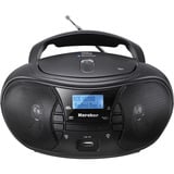 Karcher RR 5028D, Radio schwarz, CD/MP3-Player, UKW/DAB+, Bluetooth, USB, AUX