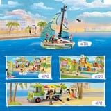 LEGO 41712 Friends Recycling-Auto, Konstruktionsspielzeug Spielzeug-Müllwagen mit Emma und River Friends Mini-Figuren