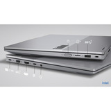Lenovo ThinkBook 14 2-in-1 G5 (21SQ000GGE), Notebook grau, Intel® Core™ Ultra 5 225U, Intel® Graphics, 32 GB DDR4, 512 GB (512 GB SSD), Windows 11 Pro