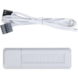 Lian Li UNI FAN CL120 Wireless, Gehäuselüfter weiß, 3er Set, 120 mm