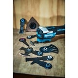 Makita Akku-Multifunktions-Werkzeug DTM52ZJX2, 18Volt + 33-teiliges Zubehör blau/schwarz, ohne Akku und Ladegerät