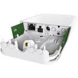 MikroTik wAP R, Access Point weiß, wetterfester WLAN-Zugangspunkt mit LTE-Antennen und Mini-PCIe-Steckplatz