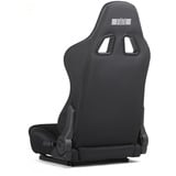 Next Level Racing ERS5 Elite Liegesitz, Rennschalensitz schwarz/weiß, Fabric & Mesh Edition