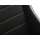 Next Level Racing ERS5 Elite Liegesitz, Rennschalensitz schwarz/weiß, Fabric & Mesh Edition