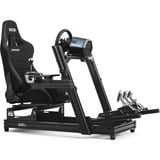 Next Level Racing ERS5 Elite Liegesitz, Rennschalensitz schwarz/weiß, Fabric & Mesh Edition