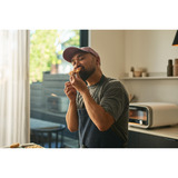 Ooni Volt 2, elektrischer Pizzaofen Polar White weiß, 1.600 Watt, für Pizzen bis ca. Ø 32cm