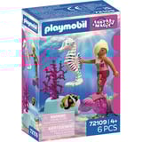 PLAYMOBIL 72109 Fantasy & Magic Meerjungfrau mit Seepferdchen, Konstruktionsspielzeug 