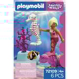 PLAYMOBIL 72109 Fantasy & Magic Meerjungfrau mit Seepferdchen, Konstruktionsspielzeug 