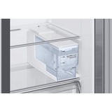 SAMSUNG RH68B8541S9/EG, Side-by-Side edelstahl/silber, Food Showcase Tür, Smart Conversion, Wassertank