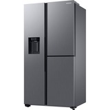 SAMSUNG RH68B8541S9/EG, Side-by-Side edelstahl/silber, Food Showcase Tür, Smart Conversion, Wassertank