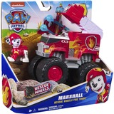 Spin Master Paw Patrol Rescue Wheels - Chases Monstertruck Fahrzeug mit Geschoss-Abwurf und Chase Hundefigur, Spielfahrzeug 
