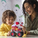 Spin Master Paw Patrol Rescue Wheels - Chases Monstertruck Fahrzeug mit Geschoss-Abwurf und Chase Hundefigur, Spielfahrzeug 