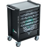 Wera 9805 Tool Rebel Werkstattwagen Stainless, ohne Werkzeug, Werkzeugwagen schwarz, Tool Rebel Design