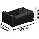 Bosch Dual-Voltage-Ladegerät GAL 12V/18V-80 Professional schwarz, AMPShare Alliance