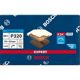 Bosch Expert C470 Schleifblatt, 93mm, K320 50 Stück, für Deltaschleifer