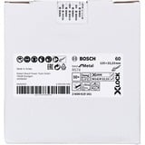 Bosch PRO R574 X-LOCK Fiberschleifscheibe, Ø 125mm, K60 Bohrung 22,23mm
