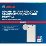 Bosch Professional Expert M480 Netzstruktur-Schleifblatt 93 x 186mm, K220 50 Stück, für Schwingschleifer