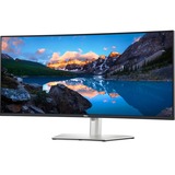 Dell U3824DW, LED-Monitor 95 cm (38 Zoll), silber/schwarz, WQHD+, USB-C, IPS Black