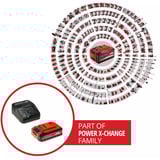 EINHELL PLUS Power-X-Change Starter-Kit, 18Volt 4Ah, Set schwarz/rot, PLUS Akku + Ladegerät