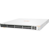 Hewlett Packard Enterprise Networking Instant On Switch 40 Anschlüsse Gigabit CL4 8 Anschlüsse Gigabit CL6 PoE 2 Anschlüsse 10GBT 2 Anschlüsse SFP+ 600 W 1960 600W PoE