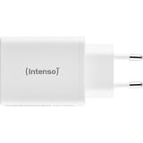 Intenso Power Adapter W65ACC GaN, Ladegerät weiß, 65Watt 