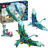LEGO 75572 Avatar Jake und Neytiris erster Flug auf einem Banshee, Konstruktionsspielzeug