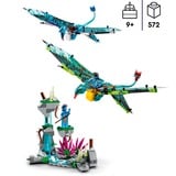 LEGO 75572 Avatar Jake und Neytiris erster Flug auf einem Banshee, Konstruktionsspielzeug 