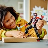 LEGO 76225 Marvel Super Heroes Miles Morales Figur, Konstruktionsspielzeug vollbeweglich