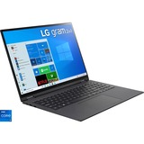 LG gram 16 (16T90P-G.AA78G), Notebook schwarz, Windows 10 Home 64-Bit