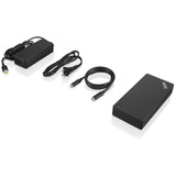 Lenovo ThinkPad USB-C Dockingstation Generalüberholt schwarz, HDMI, DisplayPort, USB
