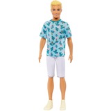Mattel Barbie Ken Fashionistas Puppe #211 mit blondem Haar und Kaktus-T-Shirt 