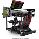 Next Level Racing F-GT Elite Rennsimulator-Cockpit Wheel Plate Edition, Sim Rig carbon
