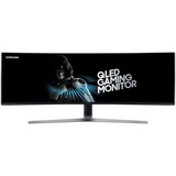SAMSUNG Odyssey C49HG90DMR, Gaming-Monitor 124 cm(49 Zoll), schwarz, UW-FullHD, Curved, HDR, 144Hz Panel