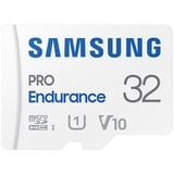 SAMSUNG PRO Endurance 32 GB microSDHC (2022), Speicherkarte weiß, UHS-I U1, Class 10, V10