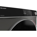 SHARP ES-MNFL814CAA-DE, Waschmaschine grau/schwarz, Advanced Inverter Motor