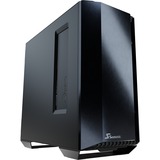 Seasonic SYNCRO Q704 + DGC-650, Tower-Gehäuse schwarz, Seitenteil aus Tempered Glass