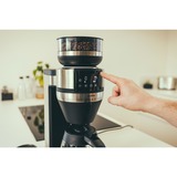 Severin KA 4850, Filtermaschine schwarz (matt)/edelstahl (gebürstet), inkl. Glaskanne