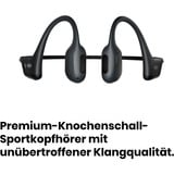 Shokz OpenRun Pro, Kopfhörer schwarz, Bluetooth, IP55