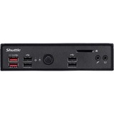 Shuttle XPC slim DS20U5V2, Barebone schwarz, ohne Betriebssystem