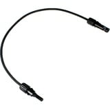  Solar Verlängerungskabel 6mm², Stecker - Buchse 0,5 Meter, 0% schwarz, 0% MWST