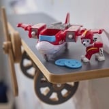 Spin Master Paw Patrol Air Rescue - Marshalls Feuerwehrflugzeug mit Geschoss-Abwurf und Marshall Spielfigur , Spielfahrzeug 