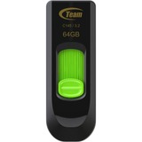 Team Group C145 64 GB, USB-Stick schwarz/grün, USB-A 3.2 Gen 1