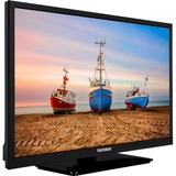 Telefunken XH24N550M, LED-Fernseher 60 cm (24 Zoll), schwarz, HD ready, Triple Tuner, HDMI