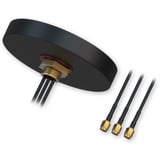Teltonika Combo SISO Mobile/GNSS/Wi-Fi Dach SMA Antenne schwarz, Kombiantenne für Mobilfunk, Wi-Fi und GNSS (GPS)
