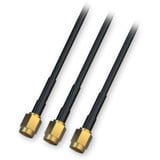 Teltonika Combo SISO Mobile/GNSS/Wi-Fi Dach SMA Antenne schwarz, Kombiantenne für Mobilfunk, Wi-Fi und GNSS (GPS)
