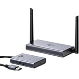 UGREEN CM506 Wireless HDMI Extender, HDMI Verlängerung silber, 50m Reichweite