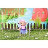 ZAPF Creation BABY born® Storybook Fairy Violet 18cm, Puppe mit Zauberstab, Bühne, Kulisse und Bilderbüchlein