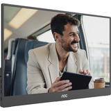 AOC 16T20E2, LED-Monitor 39.6 cm (15.6 Zoll), schwarz, FullHD, IPS, USB-C, Mini-HDMI