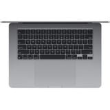 Apple MacBook Air (15") 2023 Generalüberholt, Notebook grau, 16 GB, 1 TB (1 TB SSD), M2, 10-Core GPU, macOS, Deutsch